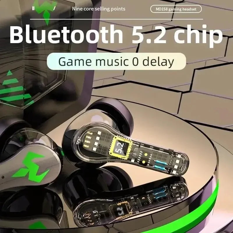 Fraga TWS Pro Gaming Earbuds=bluetooth 5.2 & Noise Cancelling