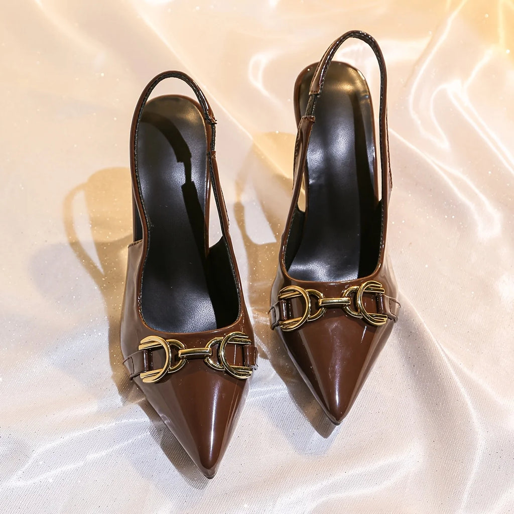 Fraga Finds | Sandalias de Tacón Elegantes para Mujer con Punta Fina