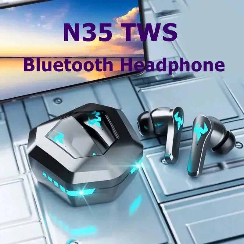 Fraga TWS Pro Gaming Earbuds=bluetooth 5.2 & Noise Cancelling